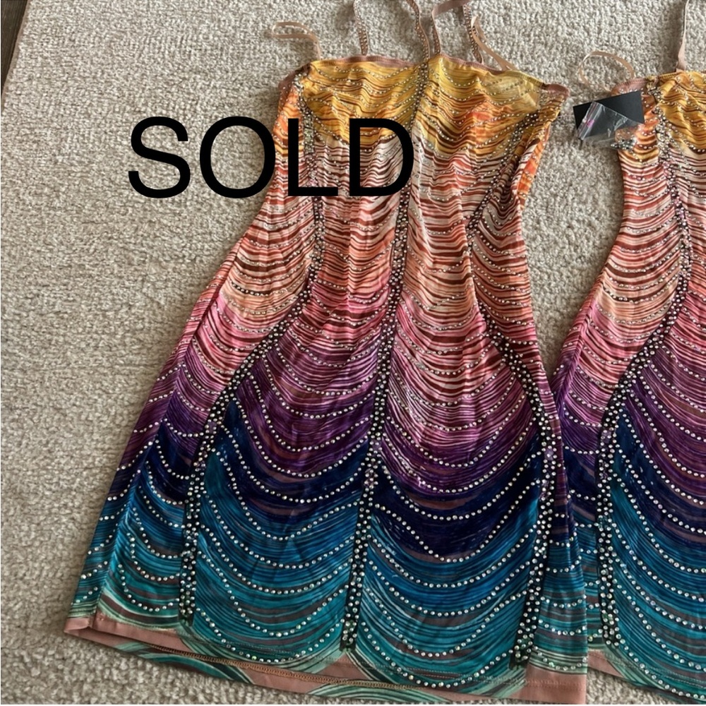 Colorful Beaded Dress